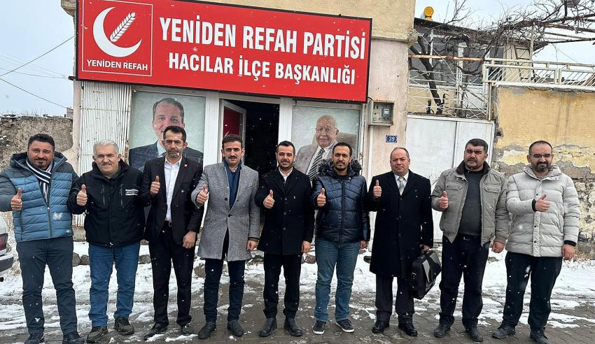 BÜNYAMİN  GEÇGİL HACILAR REFAHLI GÜNLERE KAVUŞACAK