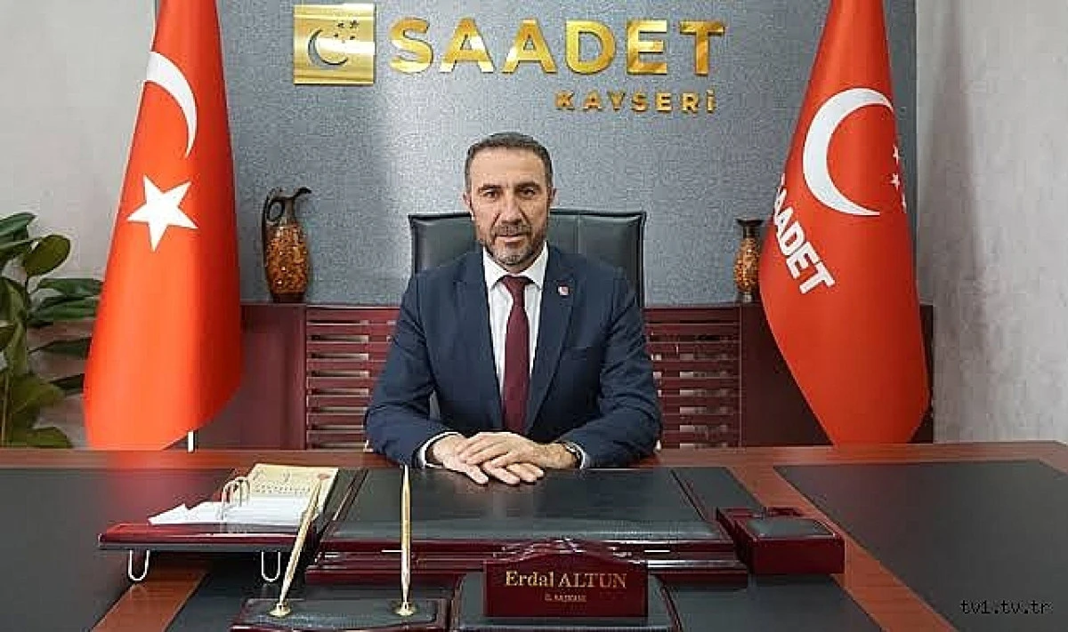 Altun: “Milletin vicdanı bu hesabı not eder”