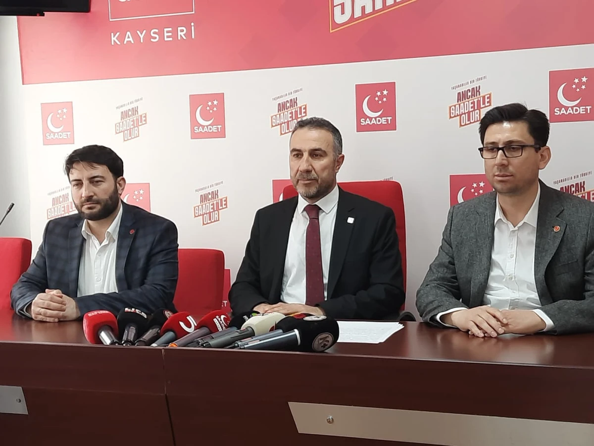 Saadet Partisi Kayseri İl Başkanı Erdal Altun: &ldquo;Ekonomik Sıkıntı Toplumsal Travmaya D&ouml;n&uuml;şt&uuml;&rdquo;