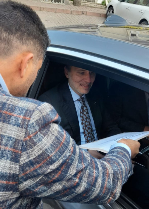 SERDAR GÜNEK FATİH ERBAKAN'A KAPALI DOSYADA NE TESLİM ETTİ