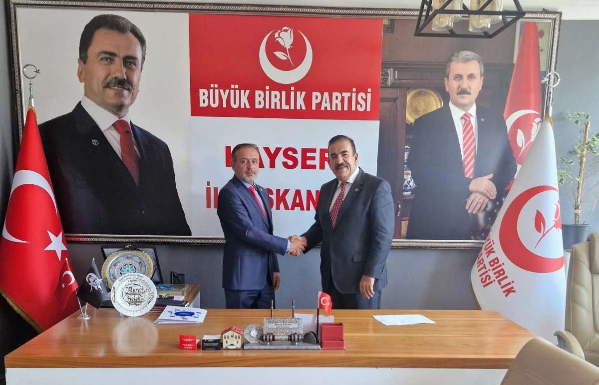 Serdar Sarıçam, Büyük Birlik Partisi Hacılar İlçe Başkanlığına atandı